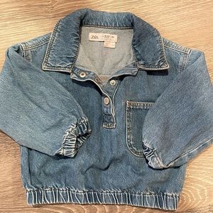 Zara jeans shirt - 18 to 24 m
